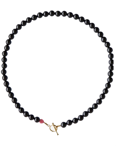 Stine A - Cherie Bon Bon Halskæde - Noir 